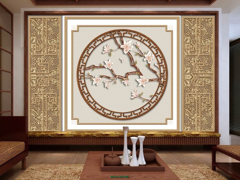 Cành hoa mộc lan MHL2-022KG